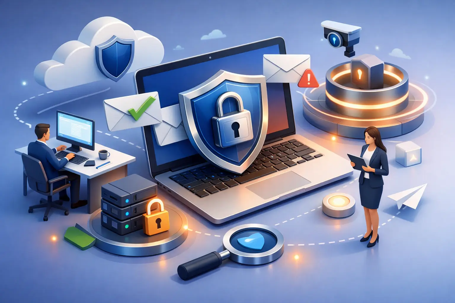 How to Secure Business Email Without Slowing Work